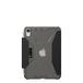 Urban Armor Gear Plyo Case Apple iPad Mini 6 beschermhoes (2021/6e generatie) [Standfunctie, Apple Pencil Porte, Sleep/Slaap, stoot- en schokbestendig] Zwart (transparant)
