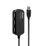 LINDY Hub USB 2.0 Pro 4 ports - 4x USB-A - câble 8m