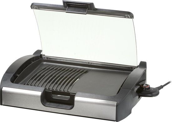 Steba VG 200 - Elektrische Tafelgrill - 2200W - Zwart/RVS