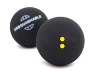 Unsquashable Squashballen Dubbel Gele Stip Zwart 2 Stuks