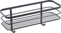 Metaltex Origin Lava Plank, zwart, mat, 29 x 11 x 13 cm