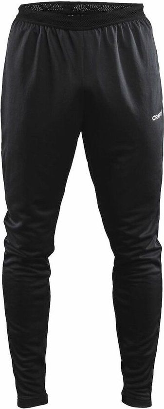 Craft Evolve Slim Polyester Trainingsbroek Heren - Zwart - Maat XS