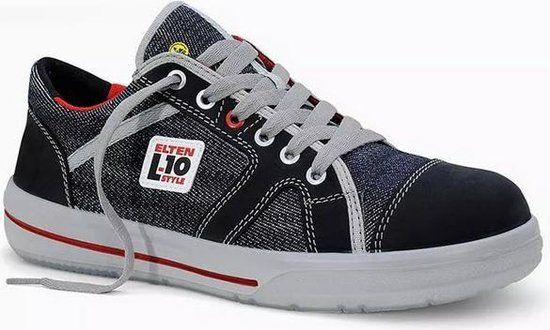 ELTEN SENSATION UP Low ESD S3 Werkschoenen - Unisex - Maat 41 - Grijs