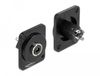 Delock 86789 Kabel-connector 3.5mm (3 pin) Zwart