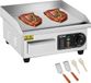 VEVOR Grill électrique commercial, Grill de comptoir, Plat 10 mm, 2000 W, Acier inoxydable