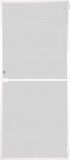 Schellenberg 70931 vliegenscherm voor balkondeur, insectenhor, 100 x 210 cm, gesplitst, 14 mm inbouwdiepte, antraciet