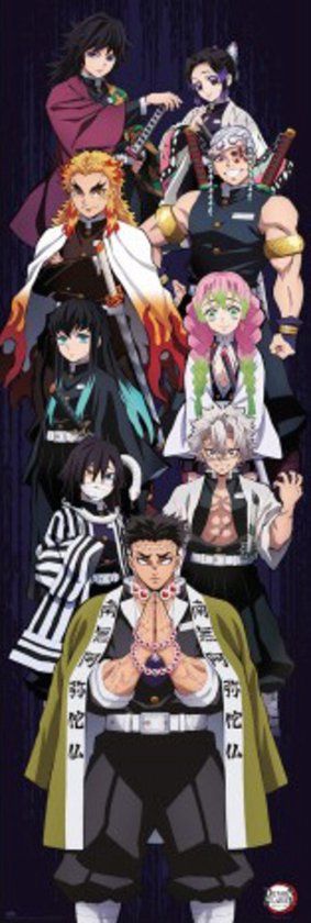 Grupo Erik Demon Slayer Poster - 53x158cm