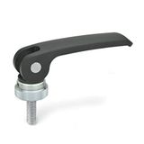 Ganter Normelemente | Excentrische spanner met schroef - 927-63-M6-50-A-B
