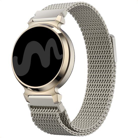 imoshion Milanees magnetisch bandje - Geschikt voor Garmin Lily 2 - Sterrenlicht