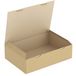 RAJA Folding Box Single Wall Cardboard 300 (W) x 120 (D) x 430 (H) mm Brown 50 Pieces