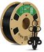 filament ABS, 1,75 mm, bobine de 1 kg, adapté aux imprimantes FDM, noir