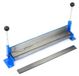Merkloos Handmatige Plaatbuigmachine 760 mm met Max. Buighoek 90°