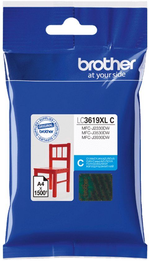 Brother LC-3619XLC Inktcartridge Cyaan