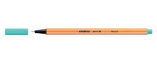 STABILO point 88 Fineliner - IJs Groen - 0.4mm - 10 stuks