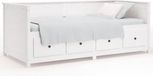 vidaXL Slaapbank zonder matras 90x190 cm massief grenenhout wit