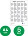 Leitz Premium A4/A3 Reinigingsvellen voor Lamineerapparaat - 5 stuks