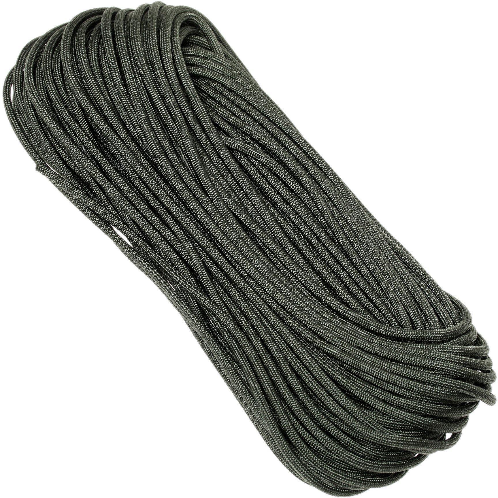 Paracord Knivesandtools 550 Paracord Type III Military Spec RG1167H, foliage, 100 ft (30,48 m)