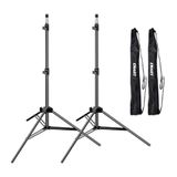 EMART 210 cm Stabiel Lampstatief, Draagvermogen 5 kg, Lampstatief - 2 stuks