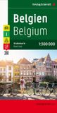 BELGIQUE KOMPASS Freytag & Berndt België: Toeristische wegenkaart 1:300 000: AK 8002