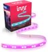 Innr Zigbee Lightstrip 3m, geschikt voor Philips Hue, premium RGBW LED-strip, ultra helder 2200 lm, diep dimbare indirecte verlichting