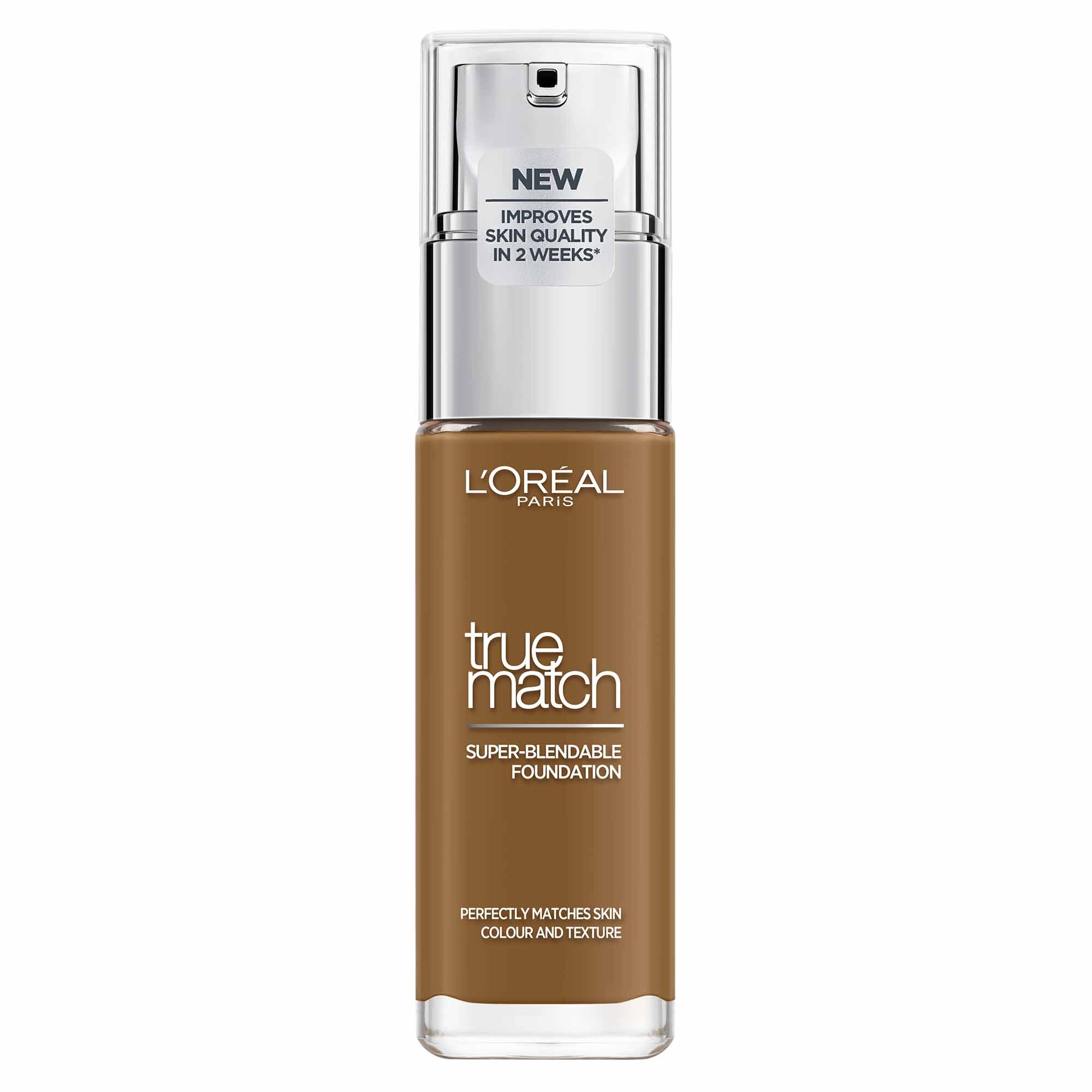 L'Oréal True Match Foundation 9.W Sienna - Natuurlijk Dekkende Foundation met Hyaluronzuur en SPF 17 - 30 ml