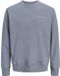Jack & Jones Trui Jprblaowen Branding Crewneck Sweat 12292205 Turbulence Mannen Maat - XL