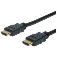 Assmann electronic ASSMANN HDMI High Speed with Ethernet - HDMI-kabel met ethernet - HDMI male naar HDMI male - 3 m - dubbel afgeschermd - zwart