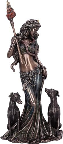 Nemesis Now Bronzen Mythologische Hecate Maan Godin Beeldje 34cm