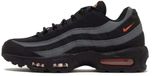Nike Air Max 95 Sneakers Cuir Noir Hommes Taille 40