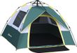 Outsunny Tente dôme - Polyester - 205x195x135cm - Vert