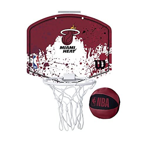 Wilson Mini-basketbalkorf NBA Team Mini Hoop - Miami Heat - kunststof