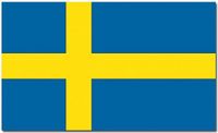 Merkloos / Sans marque Promex Gmbh Vlag Zweden - 90 x 150 cm