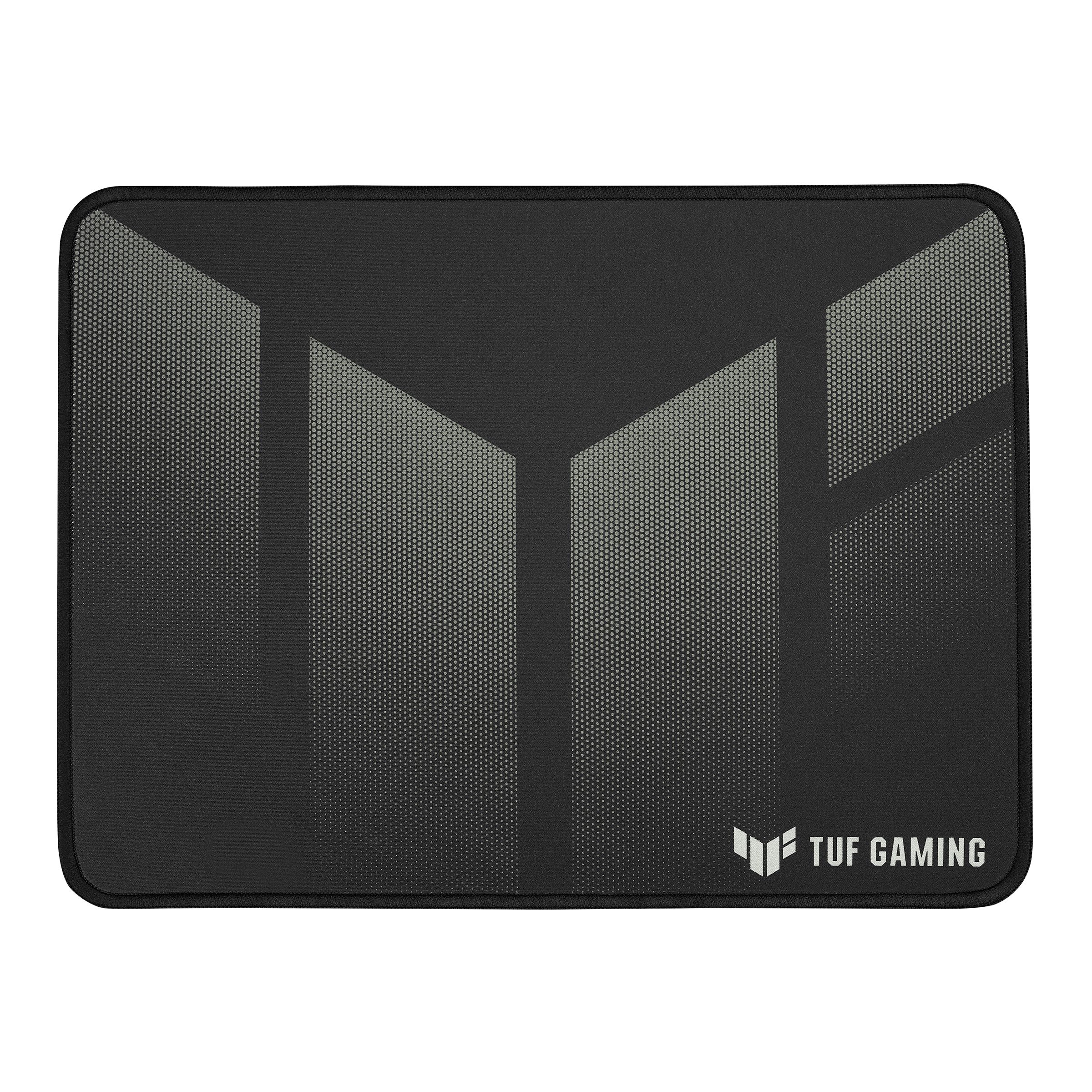 ASUS TUF P1 Gaming Mouse Pad - Black/Grey - Anti-Slip, Water Resistant