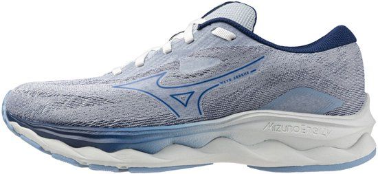 Wave Serene Sportschoenen Vrouwen - Maat 39 - Lichtgrijs/Blauw - Hardlopen