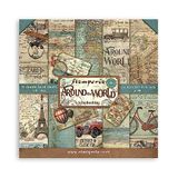 Stamperia Around the World 8x8 Inch Paper Pack