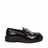 Steve Madden Damesschoenen Huddles Zwart Leer Maat 37