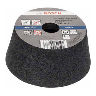 Bosch Bosch bekerslijpschijf conisch-steen/beton 90 mm 110 mm 55 mm 36 Aantal:1
