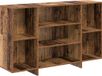 vidaXL Dressoir Oudhout 120 x 30 x 75 cm Bewerkt hout