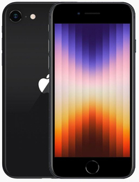 Forza Refurbished Apple iPhone SE 2022 64GB Black - Licht gebruikt