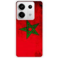 Xiaomi Redmi Note Drapeau maroc Verstevigd hoesje met sublimatie bedrukking