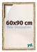 yd, Cadre 60x90 cm Or Antique - Cadre pour toile - MDF Lyon