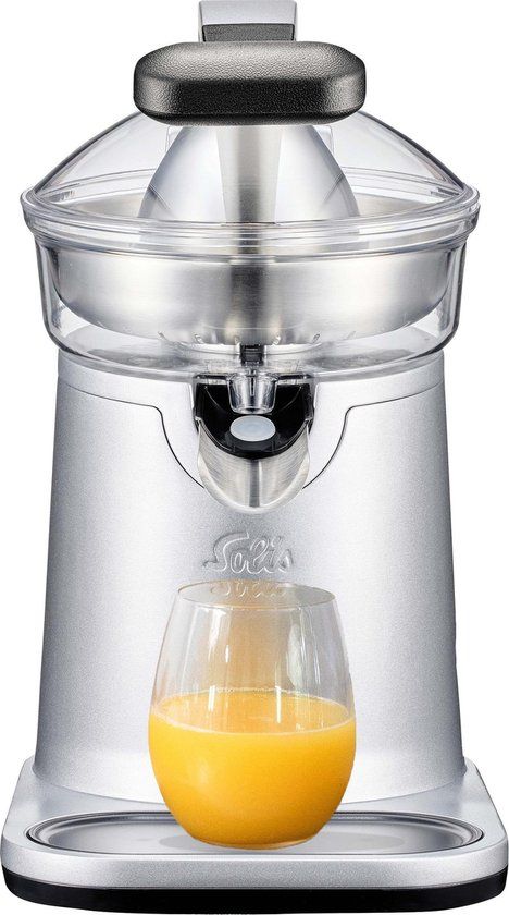 Solis Citrus Press Station 8454 - Elektrische Sinaasappelpers - RVS