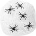 Henbrandt Horror spinnenweb met spinnen - wit - 40 gr - Halloween decoratie