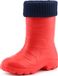 Ladeheid Bottes de pluie enfant - Caoutchouc - avec doublure intérieure - EVA - Doublure intérieure lavable - LA-LMG-845-AspenKids - Rouge1/bleu marine - 28