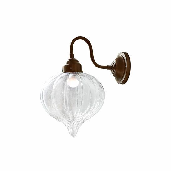 LOBERON Wandlamp Baisse helder/messing
