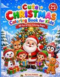 Cute Christmas Coloring Book for Kids