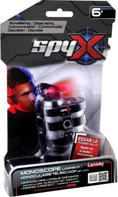 Top1Toys Spy X Luminous Monoscope - Spy Toy & Accessories - Spy Set voor kinderen - Vanaf 6 jaar