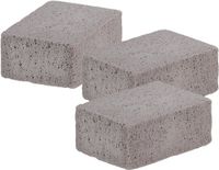 Fancy Flames BBQ Schoonmaak Steen - 5x - voor barbecue - BBQ reinigingsblok - 10 x 7 x 4 cm