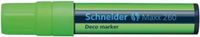 Schneider Schrijfwaren Schneider Maxx 260 krijtmarker fluorgroen doos met 5 stuks