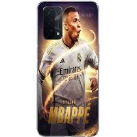 Oppo Hoesje Oppo A55 4g Kylian Mbappe Real Madrid Behang